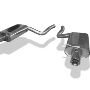 Sonderangebot Fox Audi A4 Typ B7 quattro Endschalldämpfer rechts/links Ø63,5mm - 1x90 Typ 17 rechts/links