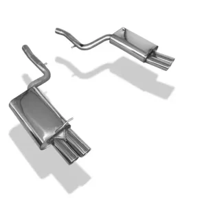 Fox Audi A4 Typ B7 quattro Endschalldämpfer rechts/links Ø63,5mm für 4-Rohr - 2x88x74 Typ 32 Jetzt Kaufen