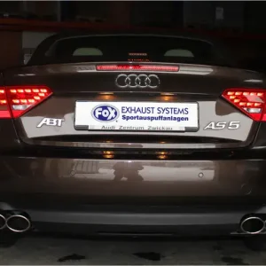 Fox Audi A4/A5 B8 Limousine/Avant/S-Line Frontantrieb & Quattro Endschalldämpfer rechts/links zweiflutig - 2x88x74 Typ 32 rechts/links Bestpreis
