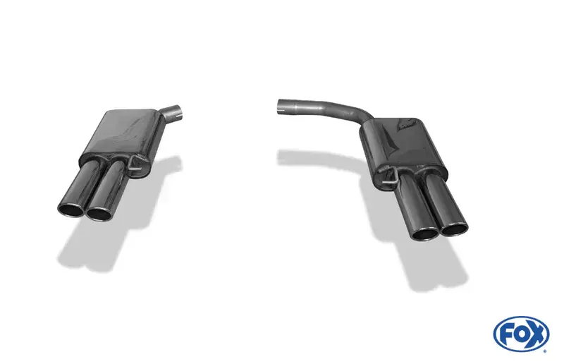 Fox Audi A5 B8 Sportback Endschalldämpfer rechts/links -2x90 Typ 17 rechts/links Beliebt