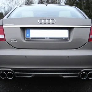 Expressversand Fox Audi A6 Typ 4F quattro Endschalldämpfer rechts/links Ø63,5mm - 2x76 Typ 17 rechts/links
