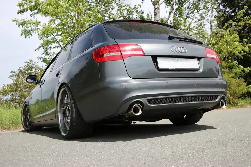 Fox Audi A6 Typ 4F quattro Endschalldämpfer rechts/links Ø63,5mm - 1x90 Typ 17 rechts/links Saisonangebot
