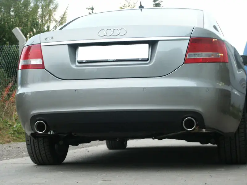 Rabatt Fox Audi A6 Typ 4F quattro 4,2l Endschalldämpfer rechts/links Ø63,5mm - 1x90 Typ 17 rechts/links
