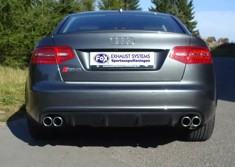 Finale Aktion Fox Audi RS6 4F Endschalldämpfer rechts/links - 2x80 Typ 16 rechts/links