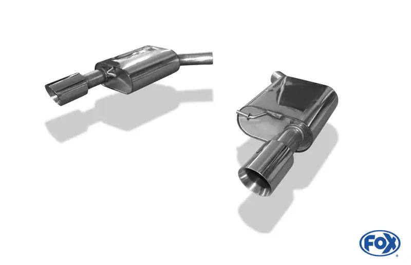 Direktkauf Fox Audi A6 4G - 2,0l TFSI + 2,8l FSI Endschalldämpfer rechts/links - 1x100 Typ 25 rechts/links