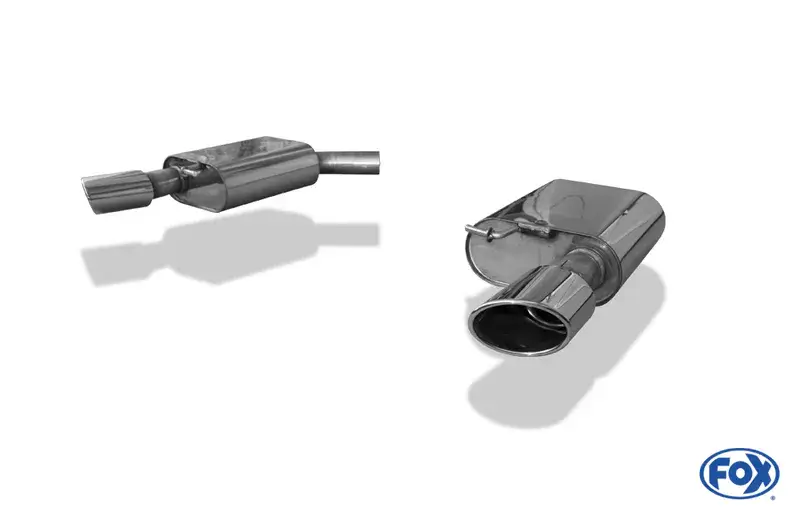 Preis Gesenkt Fox Audi A7 4G - 3,0l TFSI Endschalldämpfer rechts/links - 115x85 Typ 38 rechts/links