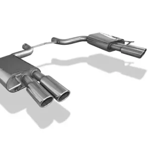 Finale Aktion Fox Audi A8 Typ 4E - S8-Optik Endschalldämpfer rechts/links Ø70mm - 2x88x74 Typ 32 rechts/links (S8-Optik)