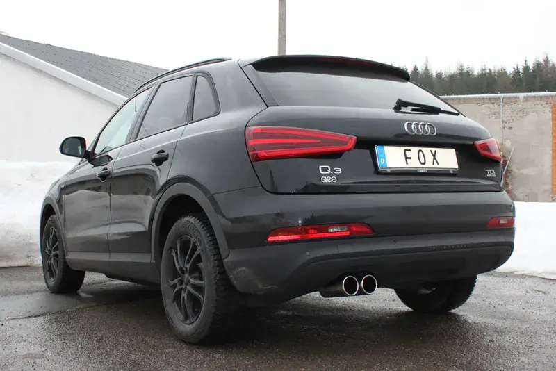 Fox Audi Q3 quattro Diesel Endschalldämpfer - 2x80 Typ 16 Günstig