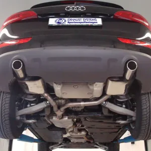 Zertifiziert Fox Audi Q5 - 8R quattro Endschalldämpfer rechts/links - 1x90 Typ 16 rechts/links