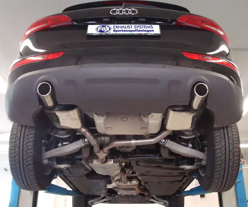 Zertifiziert Fox Audi Q5 - 8R quattro Endschalldämpfer rechts/links - 1x90 Typ 16 rechts/links