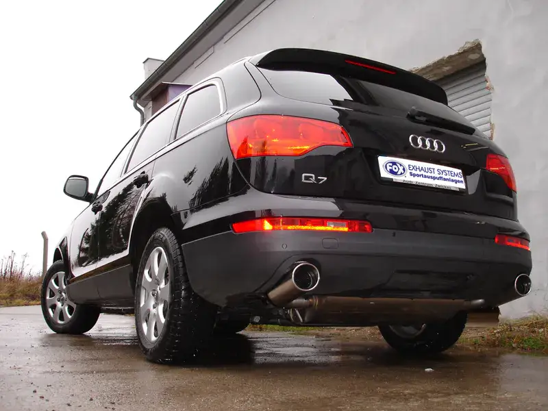 Neu Im Sortiment Fox Audi Q7 - 3,0l TDI Endschalldämpfer Ausgang rechts/links - 129x106 Typ 32 rechts/links