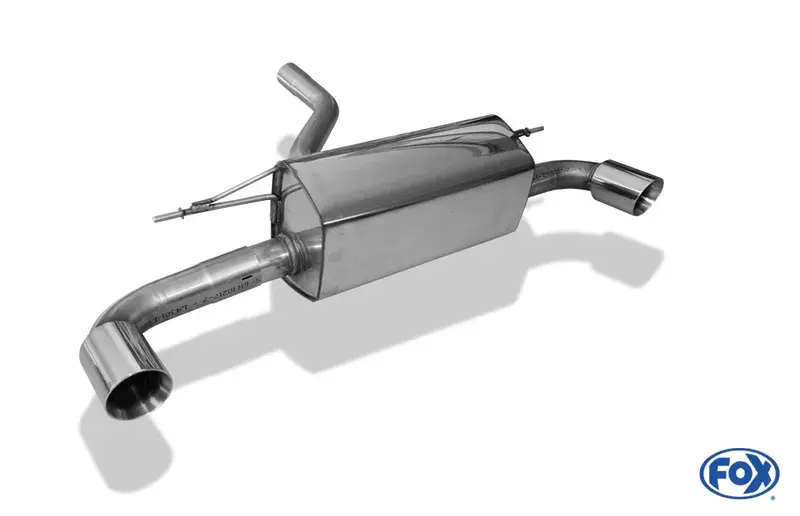 Jetzt Bestellen Fox BMW F20/F21 - 120d Endschalldämpfer quer Ausgang rechts/links - 1x90 Typ 25 rechts/links
