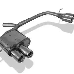 Fox BMW E87 118d 120d Endschalldämpfer Ausgang rechts/links - 2x76 Typ 13 rechts/links Super-Preis