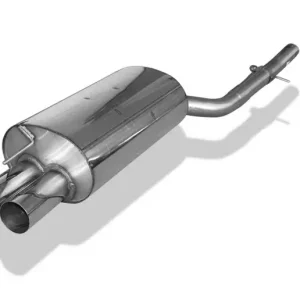 Saisonangebot Fox BMW E46 320d Endschalldämpfer einflutig - 2x76 Typ 10