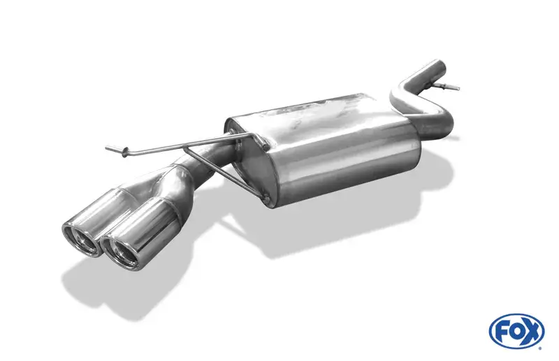 Letzte Chance Fox BMW E90/91/92 - 320d Endschalldämpfer - 2x76 Typ 17