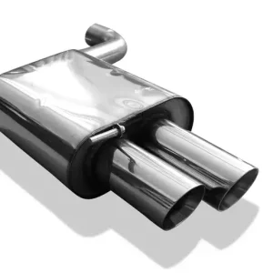 Preisknaller Fox BMW E90/91/92 - 325d/ 330d Endschalldämpfer - 2x80 Typ 25
