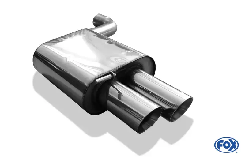 Preisknaller Fox BMW E90/91/92 - 325d/ 330d Endschalldämpfer - 2x80 Typ 25
