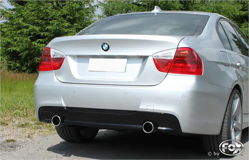 Top-Seller Fox BMW E90/91/92 - 325d/ 330d Endschalldämpfer Ausgang rechts/links - 1x90 Typ 12 rechts/links