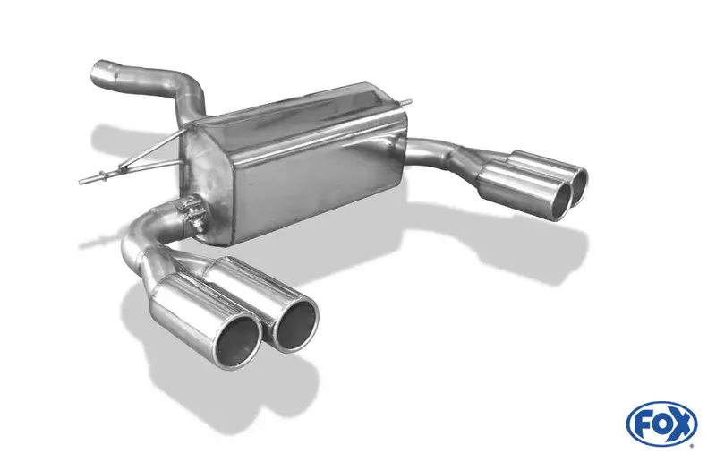 Fox BMW F32/F33/F36 - 435i - M-Paket Endschalldämpfer quer Ausgang rechts/links - 2x80 Typ 12 rechts/links Aktuell