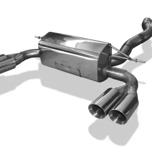 Fox BMW F32/F33/F36 - 435i - M-Paket Endschalldämpfer quer Ausgang rechts/links - 2x80 Typ 25 rechts/links Ausverkauf
