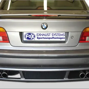 Beliebt Fox BMW E39 520i/ 523i/ 525i/ 528i - Limousine Endschalldämpfer Ausgang rechts/links - 2x76 Typ 13 rechts/links