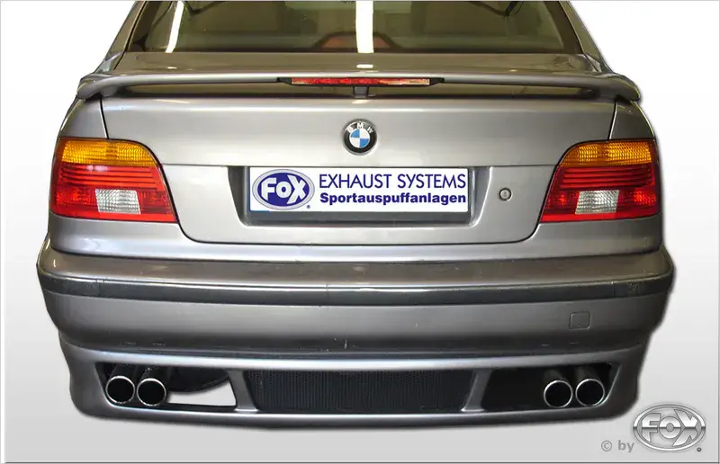 Beliebt Fox BMW E39 520i/ 523i/ 525i/ 528i - Limousine Endschalldämpfer Ausgang rechts/links - 2x76 Typ 13 rechts/links