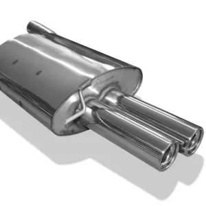 Rabatt Fox BMW E60/61 - 520i/ 523i/ 525i/ 530i Endschalldämpfer - 2x76 Typ 13