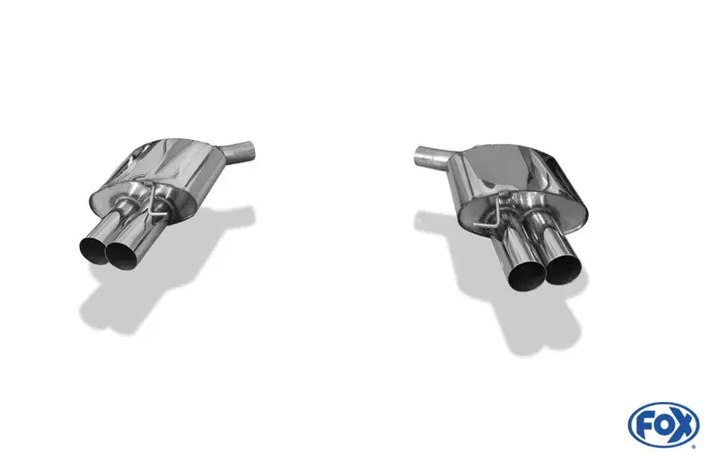 Billig Fox BMW F10 535d Endschalldämpfer rechts/links - 2x90 Typ 10 rechts/links