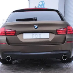 Fox BMW F11 535d Endschalldämpfer rechts/links einflutig - 1x100 Typ 16 rechts/links Meistverkauft