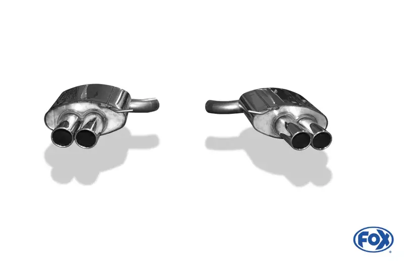 Fox BMW F12/F13/F06 - 640i mit M-Paket Endschalldämpfer rechts/links - 2x90 Typ 16 rechts/links Preisreduziert