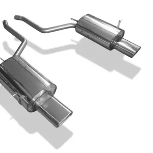 Neuheit Fox BMW E38 730i/ 735i/ 740i - Mit Stoßstangenausschnitt Endschalldämpfer rechts/links - 160x80 Typ 53 rechts/links