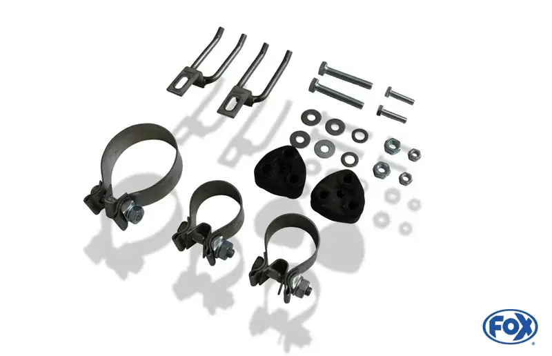 Neu Fox BMW E65 735i/ 745i Endschalldämpfer Ausgang rechts/links - 2x80 Typ 13 rechts/links
