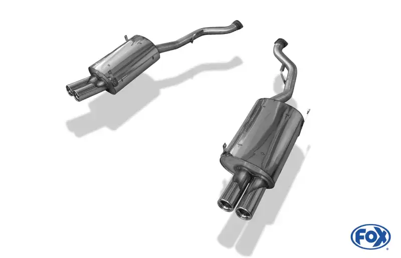 Fox BMW Z3 M Endschalldämpfer rechts/links - 2x76 Typ 13 rechts/links Kracherpreis