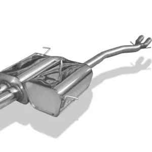 Fox BMW Z4 E85 Endschalldämpfer inkl. Y-Verbindungsrohr 2x50mm - 2x80 Typ 13 Sonderaktion