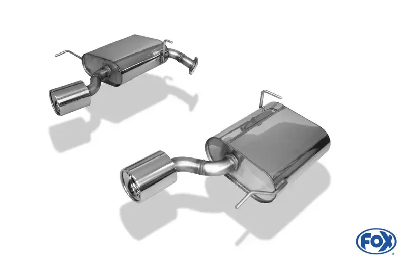 Fox Chevrolet Captiva KLAC Endschalldämpfer rechts/links - 1x100 Typ 13 rechts/links Mega-Angebot
