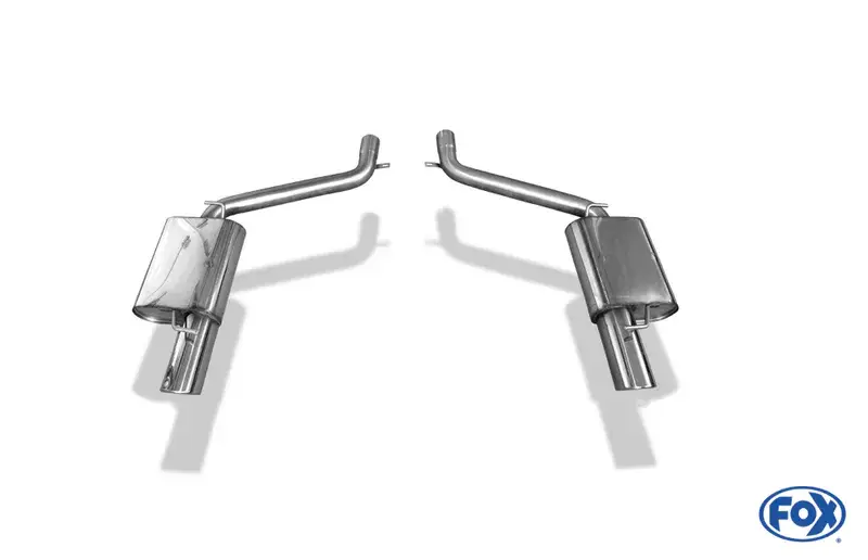 Fox Chrysler 300C 5,7l Endschalldämpfer rechts/links - 1x100 Typ 17 rechts/links Online Kaufen
