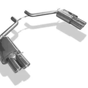 Sonderangebot Fox Chrysler 300C 5,7l Endschalldämpfer rechts/links Doppelrohr - 2x100 Typ 17 rechts/links
