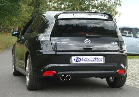 Fox Citroen C4 Coupe Endschalldämpfer - 2x80 Typ 13 Jetzt Bestellen