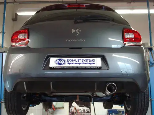 Fox Citroen DS3 Endschalldämpfer - 1x100 Typ 16 Solange Der Vorrat Reicht