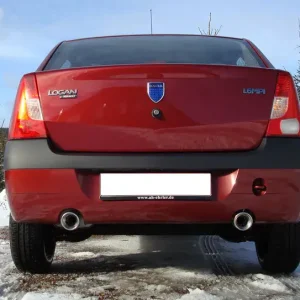 Fox Dacia Logan Limousine Benzin Endschalldämpfer rechts/links - 1x90 Typ 13 rechts/links Highlight