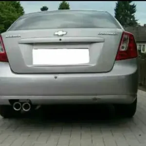 Fox Deawoo Lacetti - Stufenheck/Kombi Endschalldämpfer - 2x80 Typ 13 Neu Im Sortiment