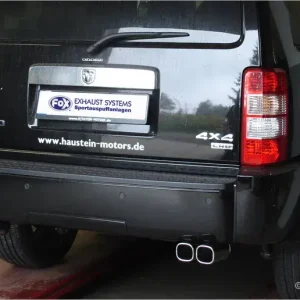 Wochenendangebot Fox Dodge Nitro Endrohrsystem rechts/links - 2x78x75 Typ 70 rechts/links