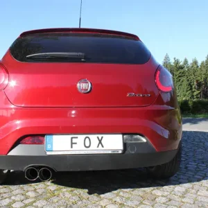 Sonderaktion Fox Fiat Bravo 198 - Diesel Endschalldämpfer - 2x90 Typ 14