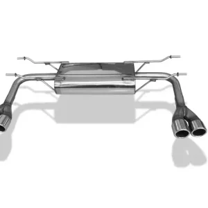 Fox Fiat 124 Spider Endschalldämpfer quer Ausgang rechts/links - 2x70 Typ 16 rechts/links Ausverkauf