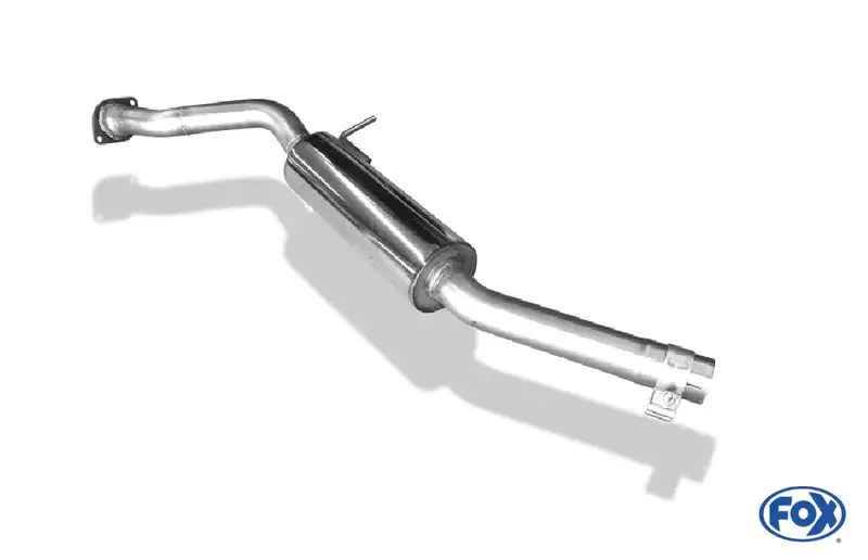 Sichere Zahlung Fox Fiat 124 Spider Vorschalldämpfer