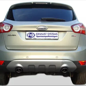 Sofort Bestellen Fox Ford Kuga Endschalldämpfer Ausgang rechts/links - 106x71 Typ 32 rechts/links