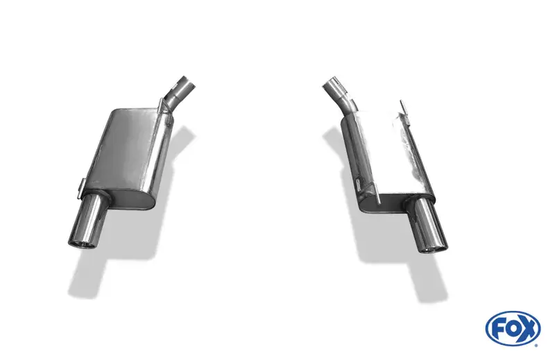 Top-Angebot Fox Ford Mustang GT Coupe Endschalldämpfer rechts/links - 1x100 Typ 17 rechts/links