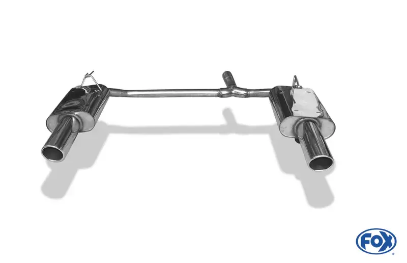 Sofort Bestellen Fox Honda Accord VII Typ CM1 Tourer Endschalldämpfer Ausgang rechts/links - 1x100 Typ 16 rechts/links