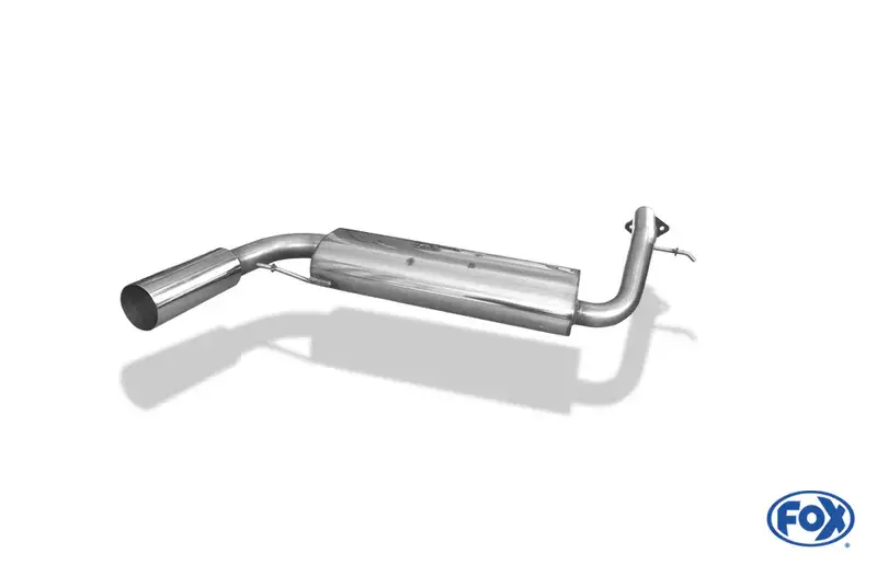 Neue Kollektion Fox Honda Civic III/ CRX II Endschalldämpfer quer - 1x90 Typ 10