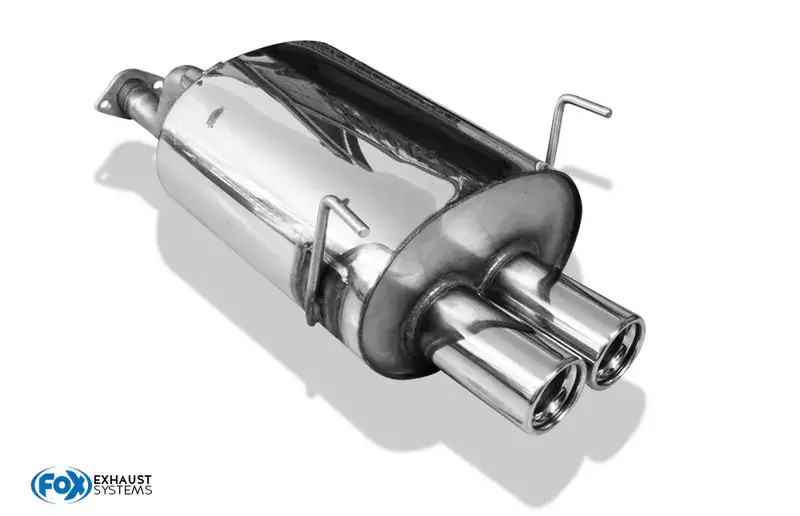 Top-Angebot Fox Honda Civic V EJ9 Hatchback Endschalldämpfer zweiflutig - 2x76 Typ 13
